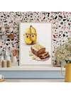 Whimsical Banana Fun: Canvas Poster for Home and Kitchen Wall Decor