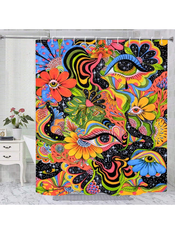 Achieve the perfect balance of style and functionality with Bohemian Bliss. This waterproof shower curtain not only adds a chic touch to your bathroom decor, but also protects your floors and walls from water damage. Enjoy a hassle-free shower experience with this must-have accessory.