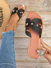 Summer Flat Sandals: Stay Stylish and Comfy with Open-Toe Cool Slippers