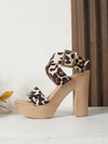 Chic and Stylish Summer High-Heeled Sandals