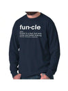 Funcle Definition: Cool Men's Long Sleeve Tee - Embrace Your Inner Fun Uncle