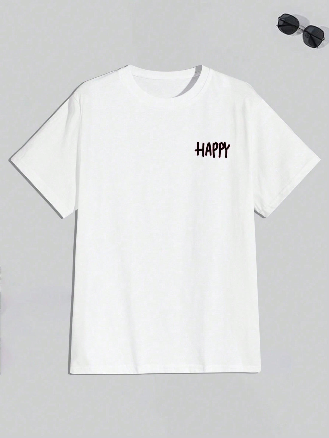 Introducing the Fun and Quirky Men's Clown and Letter Print T-Shirt. Step out in style with this unique shirt featuring a playful clown and bold letter design. Made with soft and breathable fabric, this shirt is sure to be a comfortable and fun addition to your wardrobe. Don't miss out on this one-of-a-kind piece!