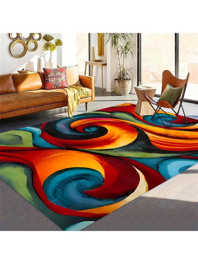 Crystal Velvet Large Outdoor Area Rug: Anti-Slip, Anti-Oil, and Anti-Fatigue for All Seasons