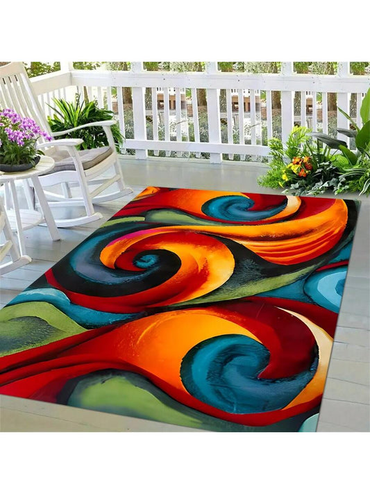 This Crystal Velvet Large Outdoor Area Rug offers the perfect combination of safety, cleanliness, and comfort. The anti-slip feature ensures stability, while the anti-oil coating makes cleaning a breeze. Plus, the anti-fatigue design provides relief for your feet during any season. A must-have for any outdoor space.