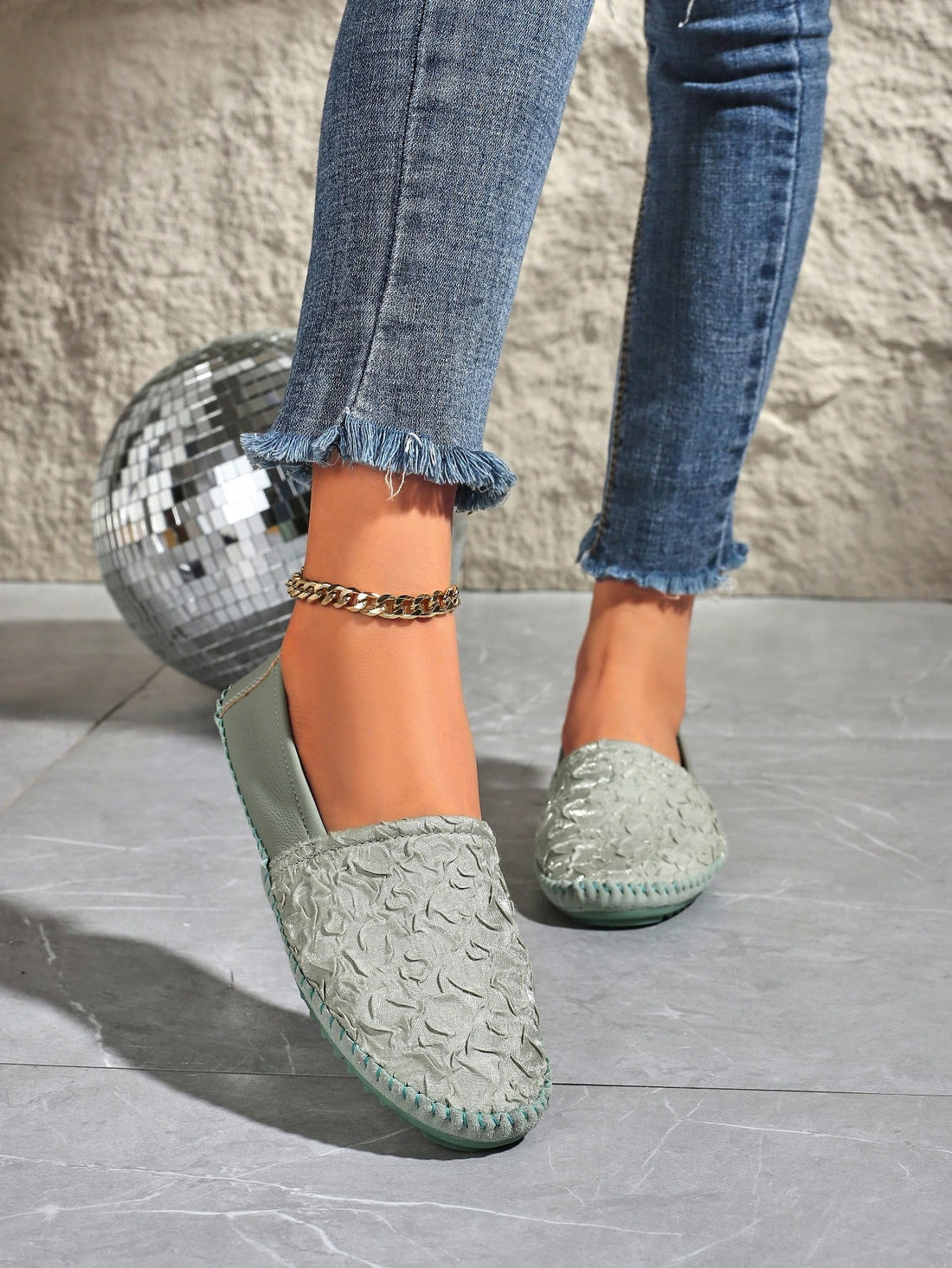 Introducing Soft Sole Slip-On Loafers, combining style and comfort for the ultimate walking experience. These shoes feature a soft sole that will cushion and support your feet, allowing you to effortlessly go about your day. Perfect for any occasion, these loafers will be your go-to for both fashion and function.