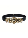 Chic Shiny Crystal Chunky Waist Belt for Women - Perfect for Parties and Halloween Styling!