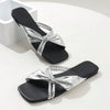 Chic Bowknot Square Toe Flat Sandals: The Ultimate Summer Staple for 2024