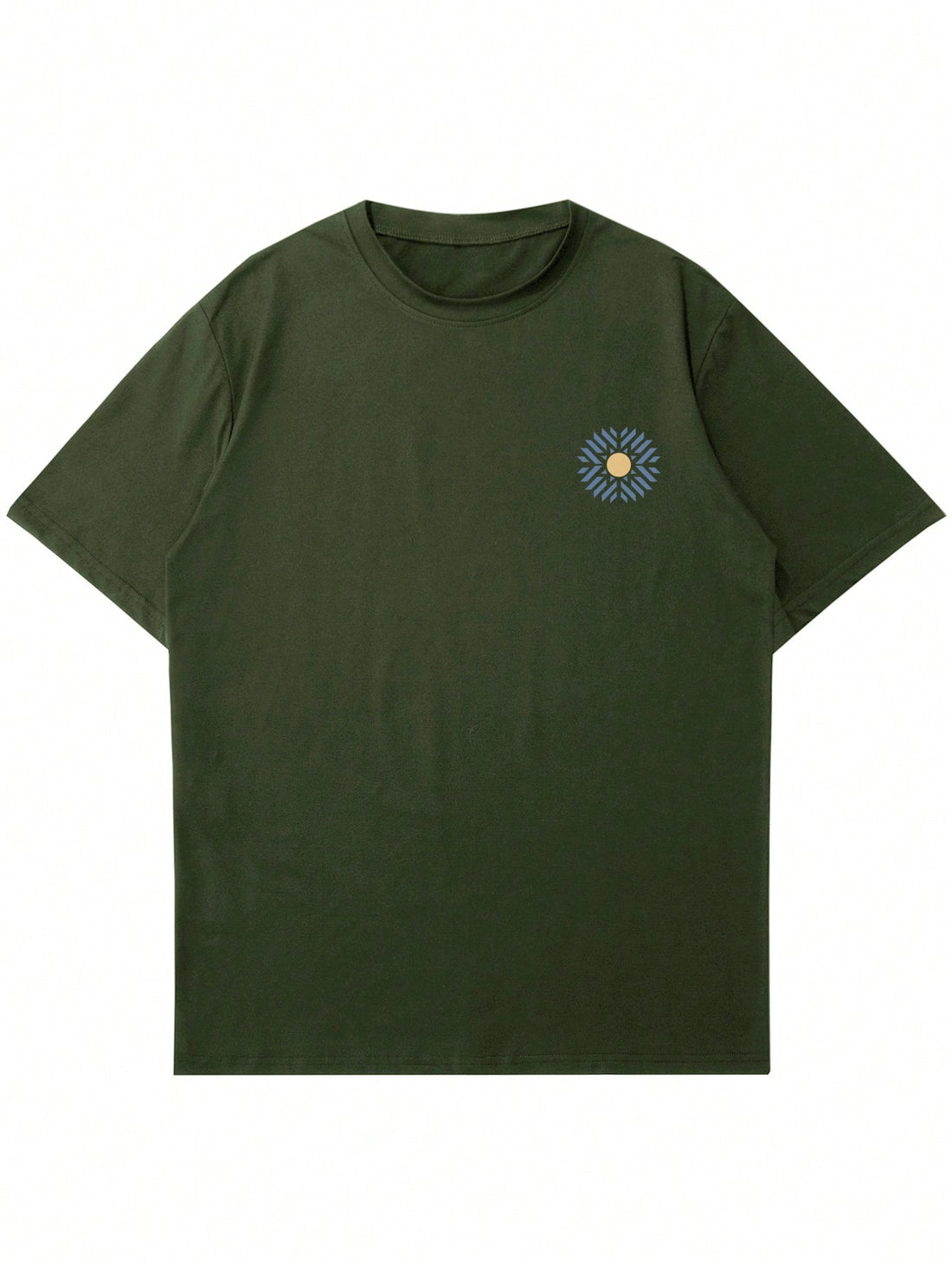 Stay stylish and comfortable this summer with our Men's Casual Summer Graphic Tee. Designed with a trendy round neck and short sleeves, this shirt is perfect for casual occasions. Made with high-quality materials, it offers both style and comfort. Upgrade your summer wardrobe now!
