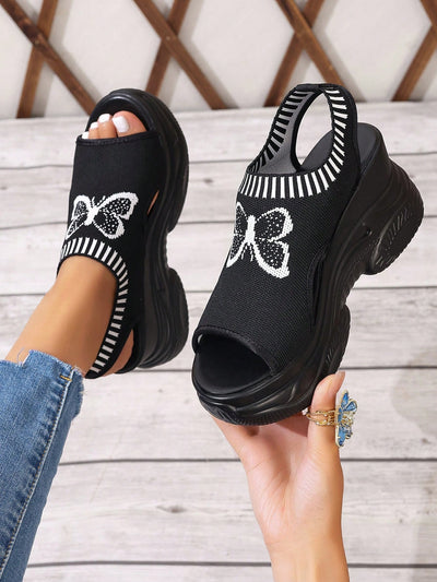 Step Up Your Style with Women's Thick-Soled Platform Sport Sandals