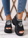 Step Up Your Style with Women's Thick-Soled Platform Sport Sandals