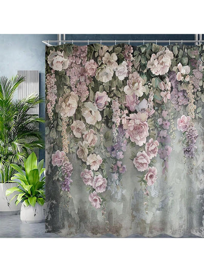 Introduce a calming touch to your bathroom with the Succulent Oasis Shower Curtain. This waterproof boho decor features a beautiful succulent design, bringing a touch of nature into your home. Made with high-quality materials, it provides functionality and style to your daily shower routine.