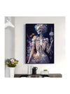 Rose Skull Frameless Decorative Poster: A Hauntingly Beautiful Addition to Any Room