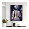 Rose Skull Frameless Decorative Poster: A Hauntingly Beautiful Addition to Any Room