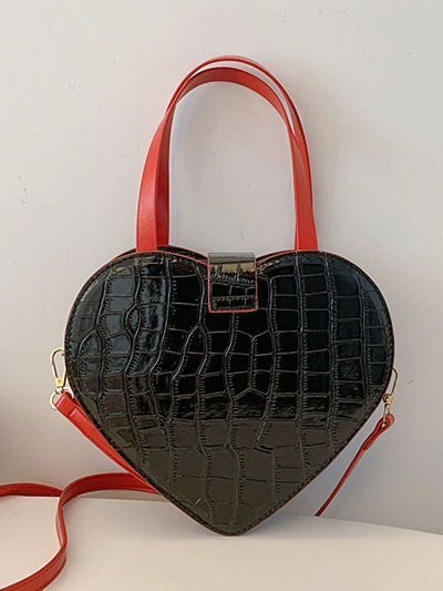 Sweet Girl Shoulder Bag: Chic & Versatile Willow Contrasting Color Handbag