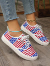 Stars and Stripes Lightweight Canvas Shoes: Perfect for Hiking and Running