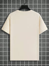 Men's Letters and Cross Print T-Shirt: A Stylish Statement Piece