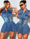 Summer Icon: Chic & Casual Denim Dress for Women