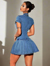 Summer Icon: Chic & Casual Denim Dress for Women