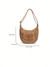 Stylish Summer Tote: Versatile Woven Crossbody Bag for Women