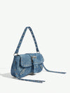 Riveting Style: Chic Shoulder Bag for Women and Teenagers