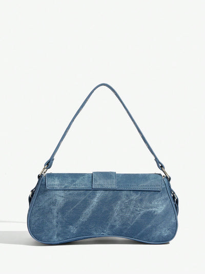 Riveting Style: Chic Shoulder Bag for Women and Teenagers