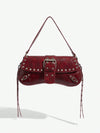 Riveting Style: Chic Shoulder Bag for Women and Teenagers