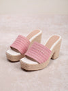 Summer Chic: 3D Flower Rope Wedge Sandals for Vacation and Casual Outfits