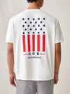 Men's Patriotic Knit T-Shirt: Celebrate Independence Day in Style