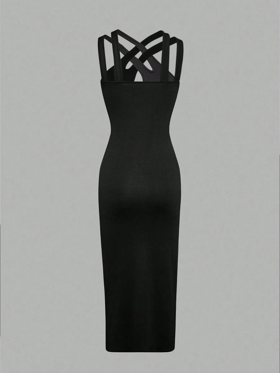 Make a statement this New Year in our Color Blocking Sleeveless Maxi Dress—where bold geometric hues meet effortless elegance. The dramatic front slit adds a flirty touch of movement, while the sleeveless silhouette keeps things cool and contemporary. Perfect for ringing in the season with confidence and style, this dress transforms any celebration into your personal runway moment.