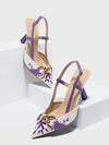 Stylish Embroidered Chain High Heel Sandals: The Ultimate Summer Party Shoe