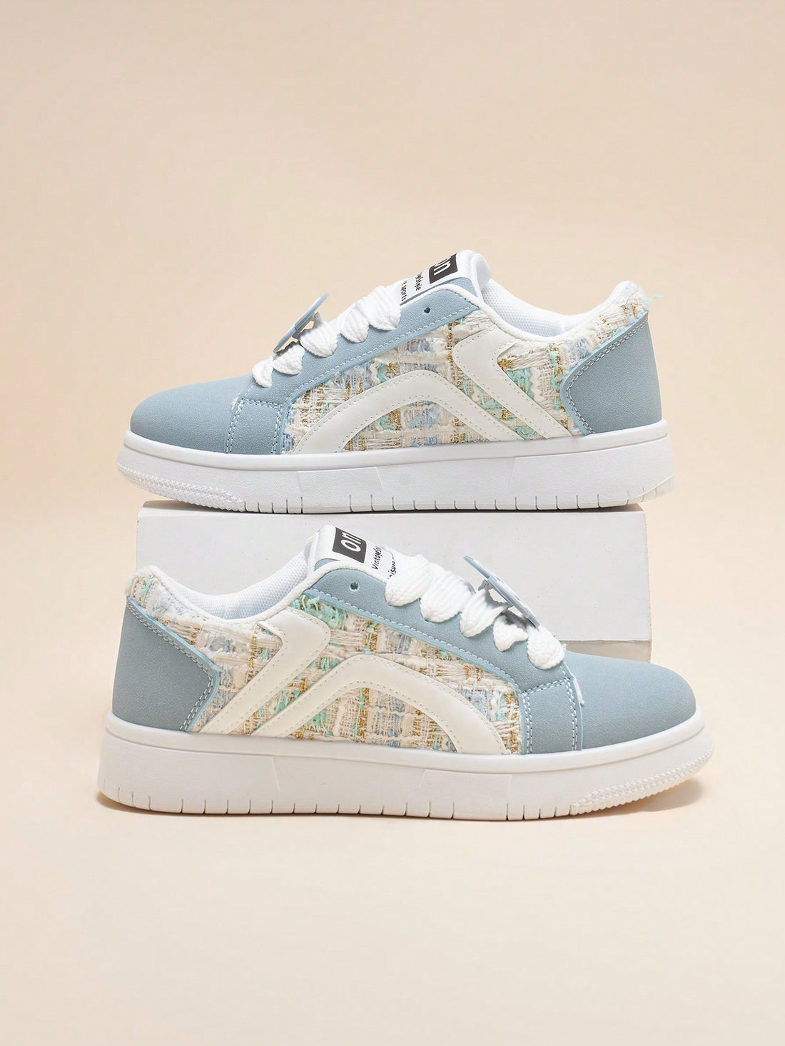 Elevate your street style with our Blue Breathable Thick-Soled Outdoor Sneakers. With a trendy design and durable construction, these sneakers offer superior breathability and a comfortable thick sole. Perfect for any outdoor activity, step up your fashion game while staying comfortable all day long.