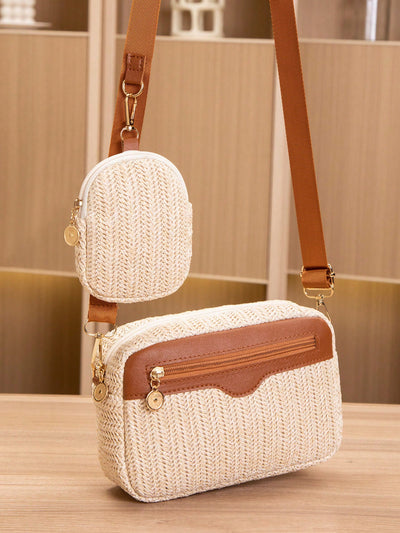 Elegant European-Inspired Women's Crossbody Bag for Spring and Summer