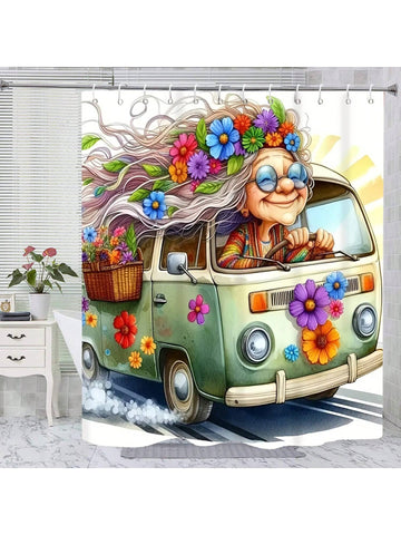 Experience the ultimate in luxury with our Luxurious Ladies Waterproof Shower Curtain for Travel and Home Decor. Made specifically for the modern woman, this curtain provides both functionality and style. Perfect for travel or sprucing up your home, it's also waterproof for easy cleaning. Elevate your shower experience today.