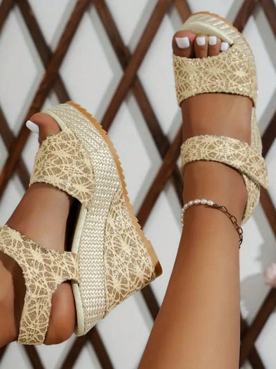 2024 Summer Chic: Women's Wedge Slippers in Euromerican Style