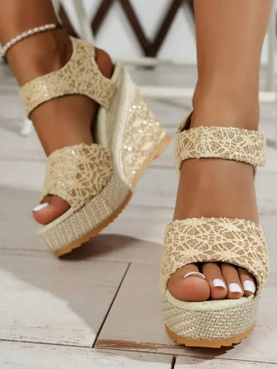 2024 Summer Chic: Women's Wedge Slippers in Euromerican Style