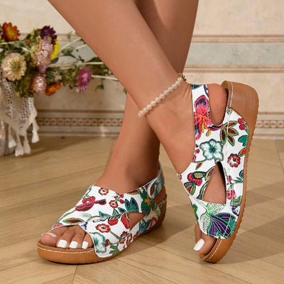 Plus Size Trendy Wedge Sandals: Stylish Low Heels for Casual Comfort