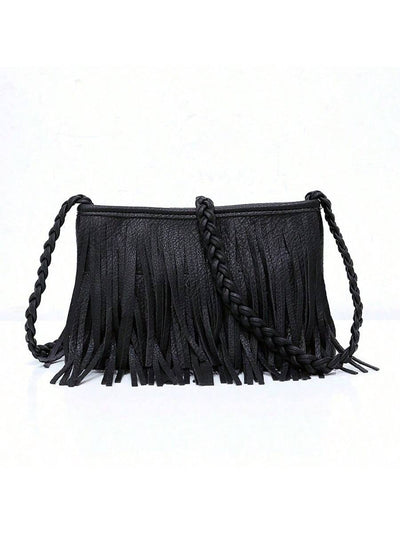 Vintage Tassel Crossbody Bag: Stylish and Practical Shoulder Bag for Everyday Use