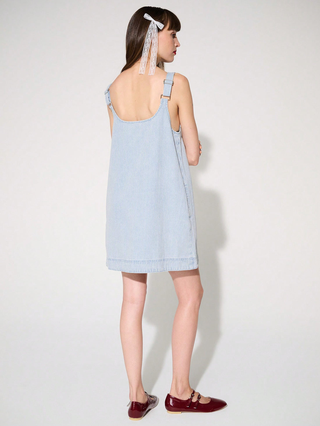 Experience effortless style and comfort this summer with our Non-Stretch Denim Tank Mini Dress! Made from high-quality, non-stretch denim, this dress is perfect for hot days and can be dressed up or down for any occasion. Stay chic while staying cool in this versatile and stylish piece.