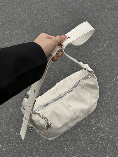 Chic and Versatile Lightweight Hobo Bag for Women: Ideal for Office, College, and Travel