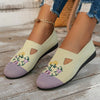 Breathable Knitted Slip-On Flats: Perfect for All-Day Comfort Indoors and Outdoors