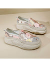 Sparkling Floral Slip-On Sneakers for Effortless Style