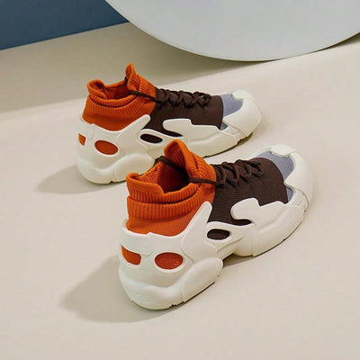 Summer Chic: Mesh Chunky Sneakers for Women