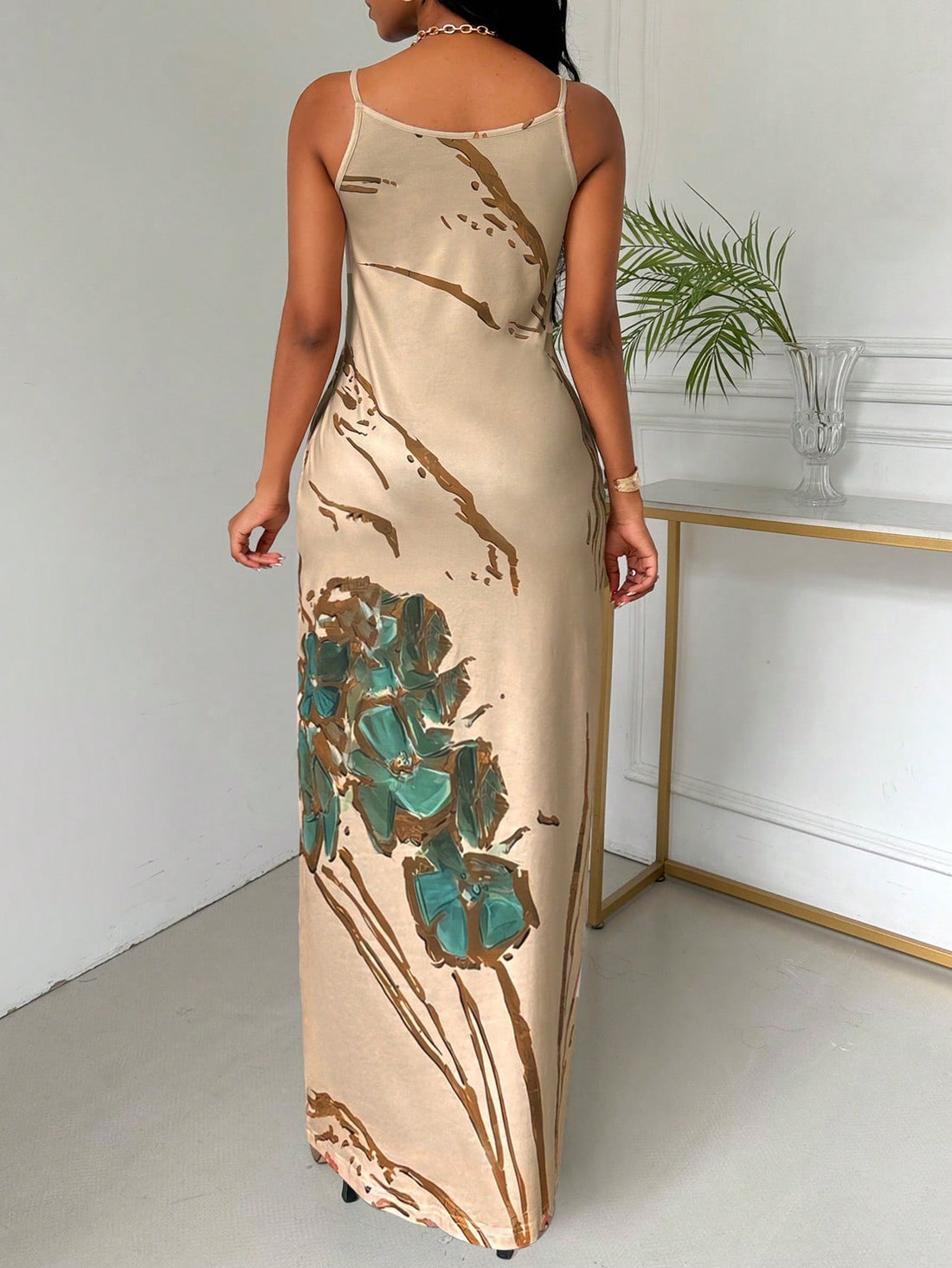 The perfect dress for summer adventures! Our Butterfly and Flower Printed Maxi Dress has spaghetti straps for a light and airy feel. Embrace your playful side with this quirky and fun dress. (Just don't forget to pack your sense of humor!)