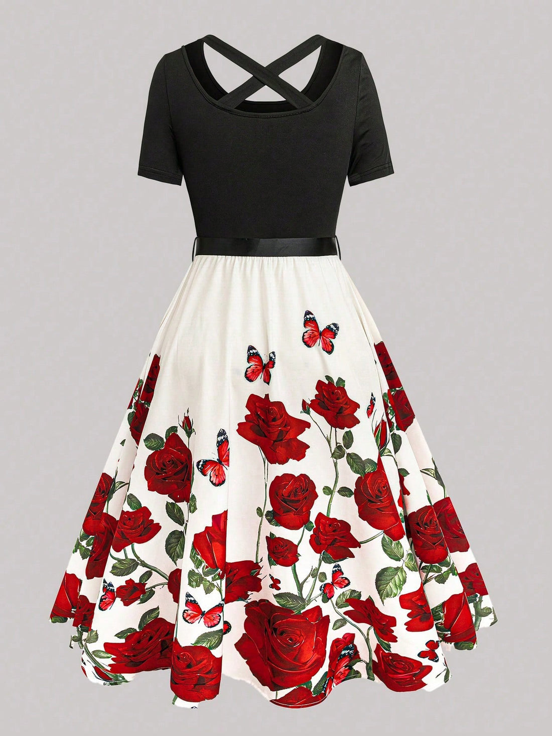 Step into the spotlight this New Year with our Stylish Plus Size Rose Printed Maxi Dress. Flowing and flattering, it celebrates your curves with a vibrant rose print that’s as lively as your party spirit. Perfect for dancing the night away or making a grand entrance, this dress combines comfort and charm for unforgettable celebrations.