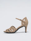 Chic Hollow Latin Dance High Heel Sandals for Elegant Women