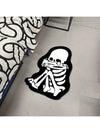 This Crybaby Skeleton Patterned Decorative Rug adds a spooky touch to your home decor. With a non-slip backing and wear-resistant design, this rug not only looks great but also provides practical benefits. The horror elements featured in the pattern add a unique and eerie vibe to any room.