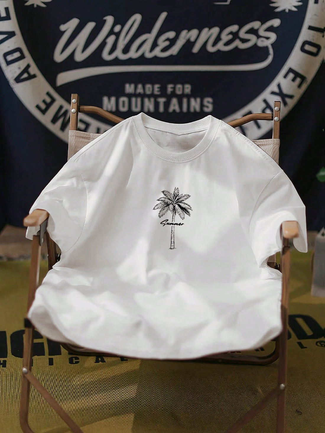 Get into the summer spirit with our Chill Vibes Only Men's Summer Palm Tree Graphic Tee. Stay cool and relaxed with the laid-back vibes of this graphic tee. Perfect for any casual occasion, this tee will become your go-to for summer adventures.