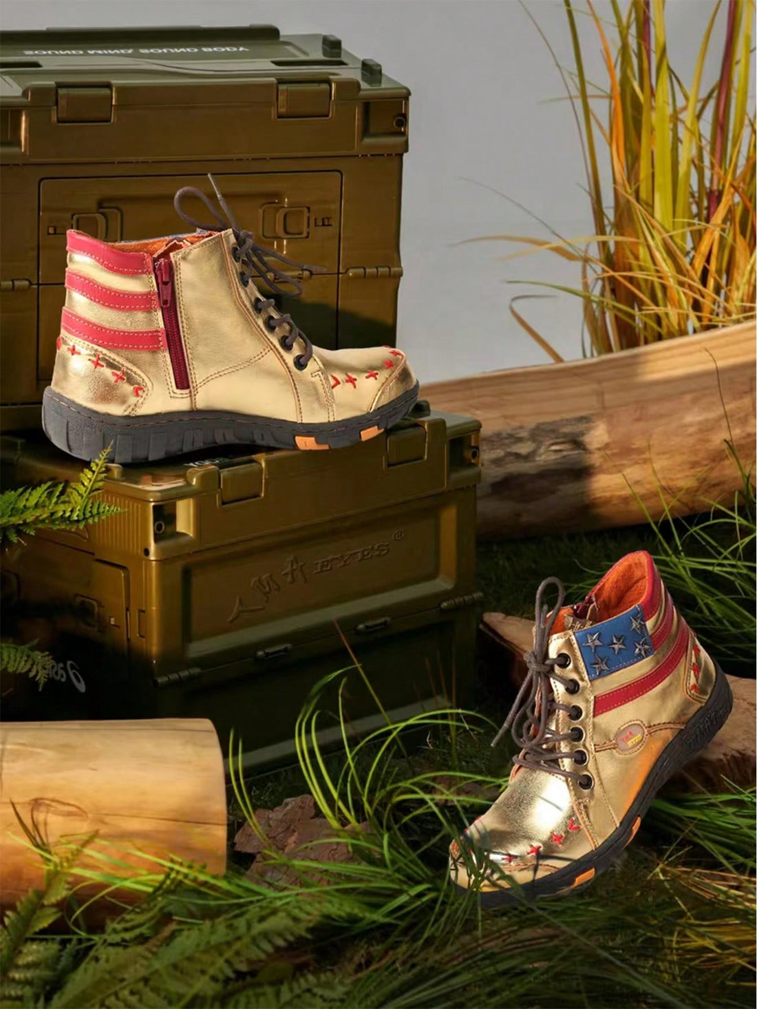 Step into retro style with our Retro Chic handmade flat shoes. Featuring stylish stitching and metal stud decoration, these shoes will elevate any outfit. Crafted with care, they offer both fashion and comfort. Don't sacrifice style for comfort, get the best of both worlds with Retro Chic.