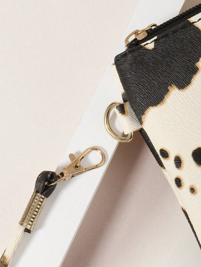 Chic Snakeskin Grain Cross-Body Bag: The Perfect Gift for Her