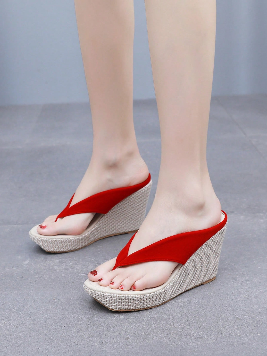 Elevate your summer style with our Bohemian Beach Princess Wedge Heel Sandals! These stylish and functional sandals feature a waterproof platform, perfect for all-day wear at the beach or pool. Enjoy the trendy bohemian design while staying comfortable and protected.